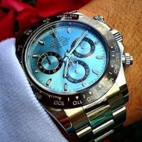 Relógio Rolex Daytona Prata Azul Com Caixa Certificado comprar usado  Brasil 