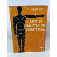 Livro Arte De Projetar Em Arquitetura Neufert 5 Edição 1976 L940 comprar usado  Brasil 