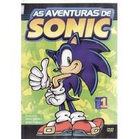Dvd As Aventuras De Sonic Vol. 01 N/ C comprar usado  Brasil 