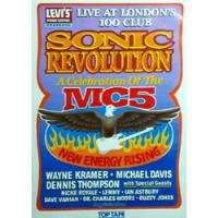 1 Dvd Sonic Revolution Celebration Mc5 Kramer 2003 Top Tape , usado comprar usado  Brasil 