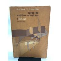Livro Curso De Análise Estrutural 1 Estruturas Isostáticas Editora Globo N049 comprar usado  Brasil 
