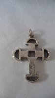 Pingente Crucifixo Em Prata 925 Rustica Antiga 16gr., usado comprar usado  Brasil 
