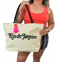 Bolsa Feminina Praia Modelo Rio De Janeiro Grande Promoção comprar usado  Brasil 