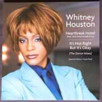 Lp Whitney Houston: Not Right But It's Ok / Heartbreak Hotel comprar usado  Brasil 