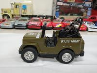 Miniatura Jeep Exército Us Army Sunnyside Guincho #2k106 comprar usado  Brasil 