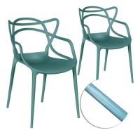 2 Cadeiras De Jantar Allegra Verde Mostruário No Estado comprar usado  Brasil 