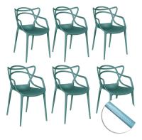 6 Cadeiras De Jantar Allegra Verde Mostruário No Estado  comprar usado  Brasil 