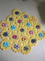 Tapete Crochê Flores, usado comprar usado  Brasil 