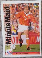 Card Copa Do Mundo 1994 Denis Bergkamp Holanda Minute Maid comprar usado  Brasil 