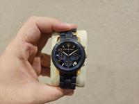 Relógio Michael Kors Preto E Dourado Usado comprar usado  Brasil 