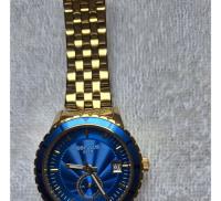 Usado, Relógio Seculus Unissex Mostrador Azul Water Resistant 5 Atm comprar usado  Brasil 