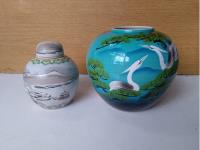 Usado, Antigos Vaso E Potiche De Porcelana Japonesa Assinados  comprar usado  Brasil 