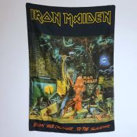 Bandeira Banda Iron Maiden Anos 90 Bring Your Daughter... comprar usado  Brasil 