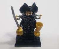 Legou Boneco Original Lego Piratas Do Caribe. Blackbeard  comprar usado  Brasil 