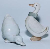 Estatuetas Em Porcelana Pato E Ganso 9cm -leia Descrição  comprar usado  Brasil 