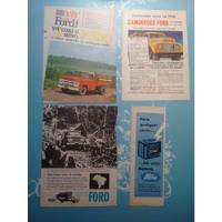 Usado, Propaganda Vintage - (kit De 4). Caminhão Ford F-350. Super comprar usado  Brasil 