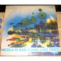 Lp Nicola Di Bari - Canta Luigi Tenco (1970) comprar usado  Brasil 
