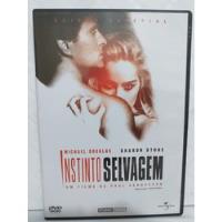 Dvd Instinto Selvagem (1992) Dublado Em Português (original), usado comprar usado  Brasil 