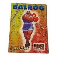Balrog Card Capcom Super Street Fighter 2 Turbo Anos 90  comprar usado  Brasil 