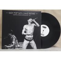 Lp  Iggy Pop With David Bowie Mantra Studios Brodcast 1977   comprar usado  Brasil 