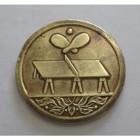 Usado, C9444 - Antiga Medalha De Tenis De Mesa Em Metal Medindo 5cm comprar usado  Brasil 