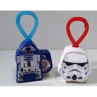 3 Bonecos Chaveiro Star Wars Stormtrooper / R2-d2 / Leia, usado comprar usado  Brasil 