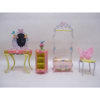 Kit Com Penteadeira Barbie Butterfly Mattel 2007 Leia Tudo! comprar usado  Brasil 