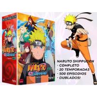 Naruto Shippuden - 20 Temporadas - 500 Episódios - Dublados_ comprar usado  Brasil 