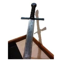 Espada Medieval Antiga Aço Decorativa Cavaleiros Templários comprar usado  Brasil 
