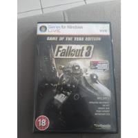 Fallout 3 Game Of The Year Pc Dvd Rom Original Campinas  comprar usado  Brasil 
