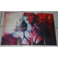 Poster Madonna 2012 - Mdna Tour   - 82 Cm  X  55 Cm comprar usado  Brasil 