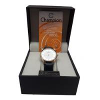 Usado, Relógio Champion De Pulso Unissex Com Estojo E Manual. comprar usado  Brasil 