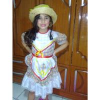 Vestido E Tiara  De Festa Junina Infantil  comprar usado  Brasil 