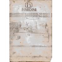 Manual De Instruções Nardini Nodus Nd-250 Bs/be E 325 Cs/ce. comprar usado  Brasil 