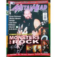 Revista Metal Head Nº 27 Megadeth Iron Maiden Pôster Nirvana comprar usado  Brasil 