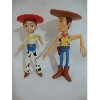 Casal Woody E Jessie Disney Pixar 14cm Toy Story, usado comprar usado  Brasil 