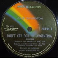 Usado, Ep Julie Covington(don't Cry For Me Argentina)1977-compacto comprar usado  Brasil 