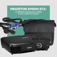 Projetor Datashow Epson S12+, usado comprar usado  Brasil 