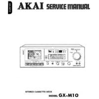 Akai Gx-m10 - Esquemas - Partes - Procedimentos comprar usado  Brasil 