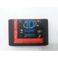 Cartucho Sega Top Ten (10 Super Jogos) Mega Drive Genesis , usado comprar usado  Brasil 