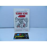 Donkey Kong Junior * Só O Manual Original Do Jogo * Atari, usado comprar usado  Brasil 