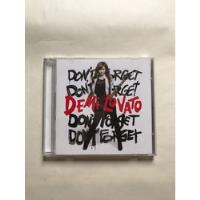 Cd Demi Lovato Don't Forget Mc879 comprar usado  Brasil 