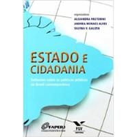 Livro Estado E Cidadania - Reflexões Andrea Moraes Alve, usado comprar usado  Brasil 