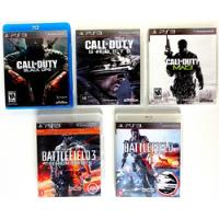 Pack Call Of Duty/ghosts/black Ops /mw3 Battlefield 3/4 Ps3 comprar usado  Brasil 