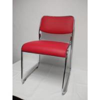 Cadeira Vermelha Dakar Cromada, Almofadada Assento E Encosto, usado comprar usado  Brasil 