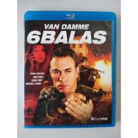 6 Balas Blu Ray - Van Damme comprar usado  Brasil 
