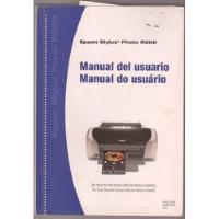 M - Manual Do Usuário Epson Stylus Photo R200 , usado comprar usado  Brasil 