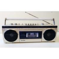 Radio/cassette Portátil - Sharp Modelo Qt12 - Ver Descrição comprar usado  Brasil 