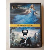 Cinderela + Malévola Dvd Duplo comprar usado  Brasil 