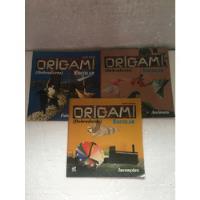 Livro Origami Escolar Dobraduras Carlos Gênova 3 Vols G350 comprar usado  Brasil 